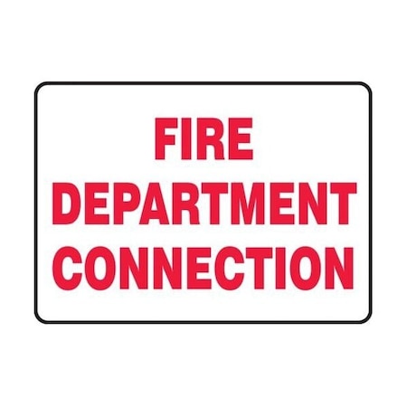 Accuform SAFETY SIGN FIRE DEPARTMENT MFXG542RL MFXG542RL